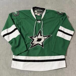 Reebok Dallas Stars NHL Jersey 52 Green Canada Made